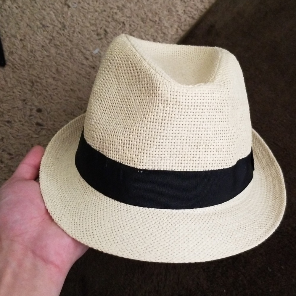Fedora  straw hat